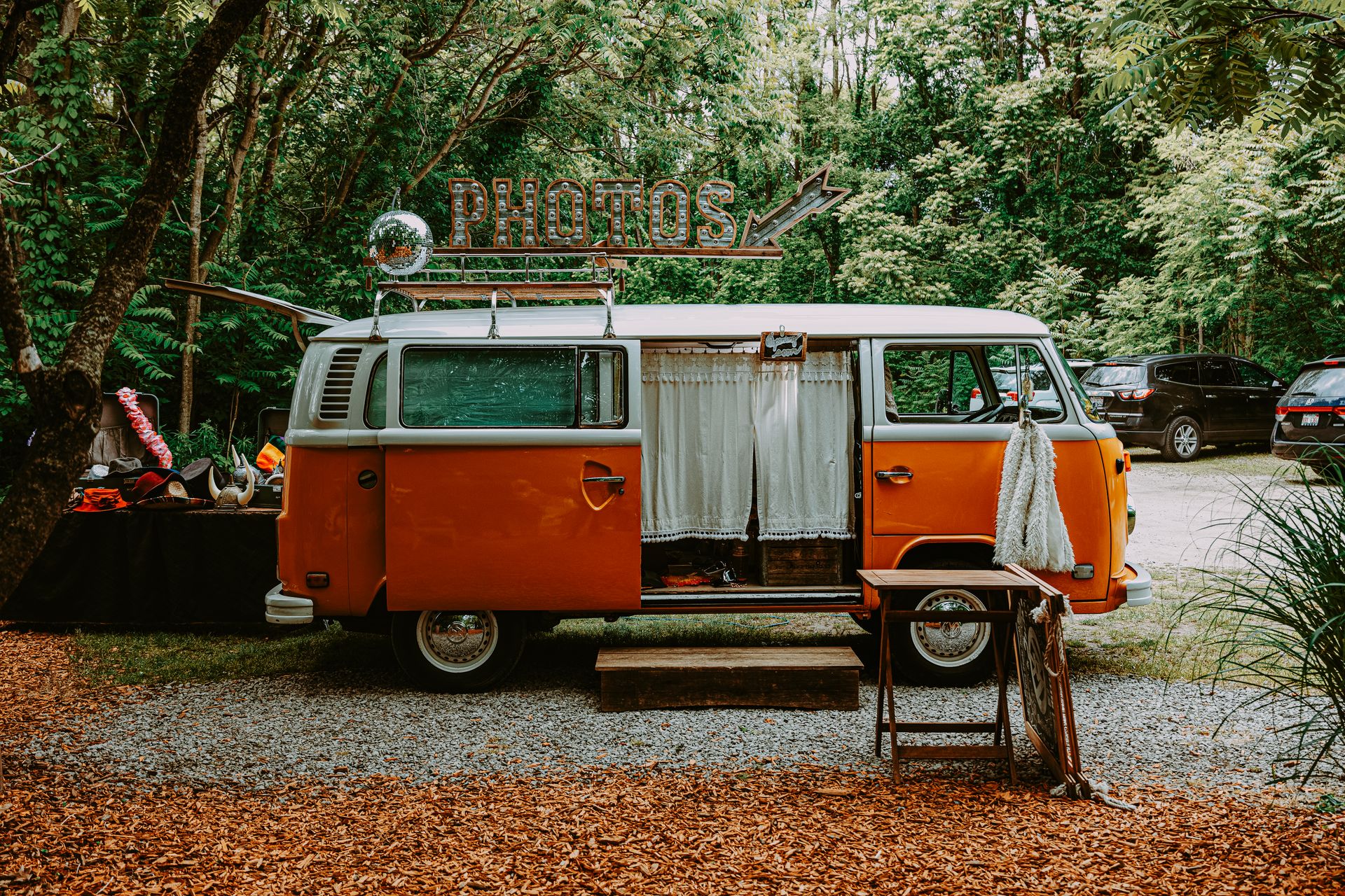 Photo booth at a corporate event