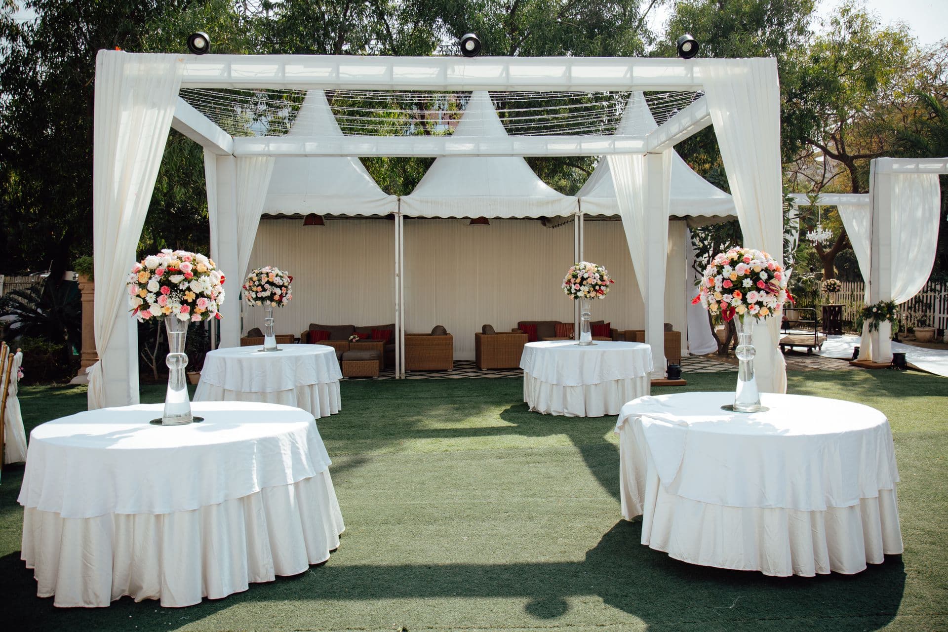 Draping & Room Transformations — example install